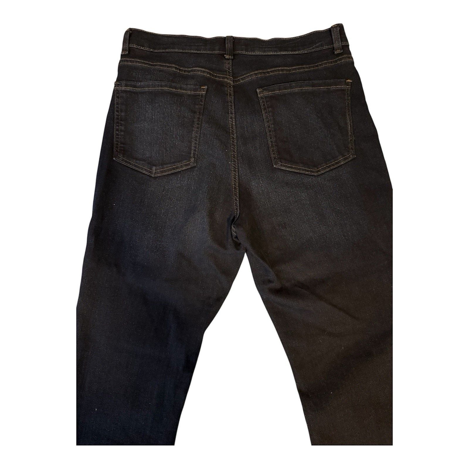 Gloria Vanderbilt Amanda Bootcut Jeans Women’s Size 14 Dark Wash Stretch Denim 7