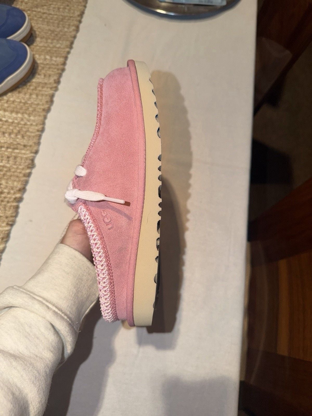 NWOT Pink UGG® Kids' Tasman Mule Size 4 4