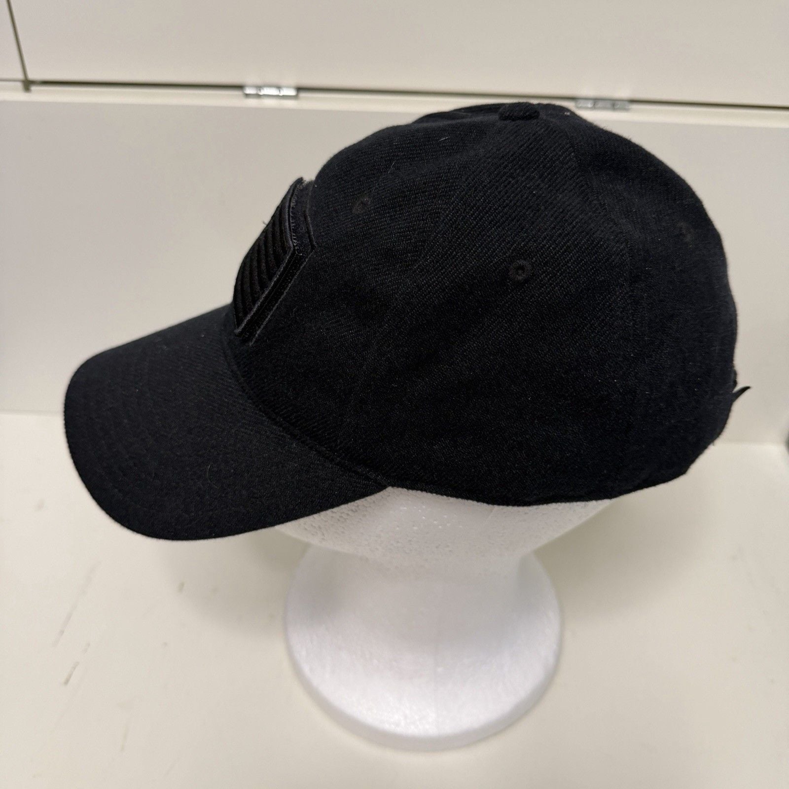 Under Armour Mens Black USA Flag Respect Project Rock Logo Adjust OSFA Cap Hat 5