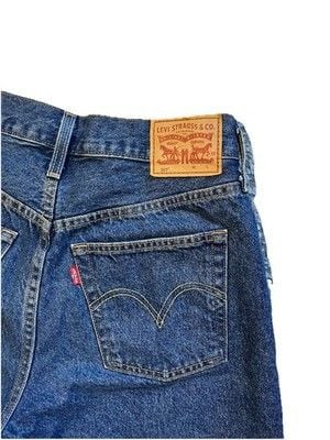 Short 501 Mid Thigh Levi's Women's Blue Jeans Size W 27 4