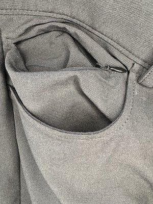 Haggar Men’s Performance Active Travel Golfing Pants Size 33x30 Slim Fit Black 7