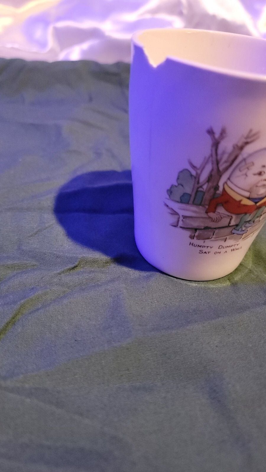 Vintage Humpty Dumpty Coffee Cup By Tams 4