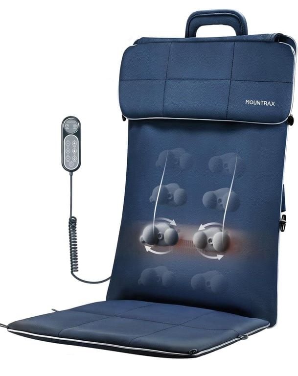 MOUNTRAX Foot Massager and Electric Scalp Massager, Kneading Shiatsu Massager with Heat, Gifts for Women Men 4