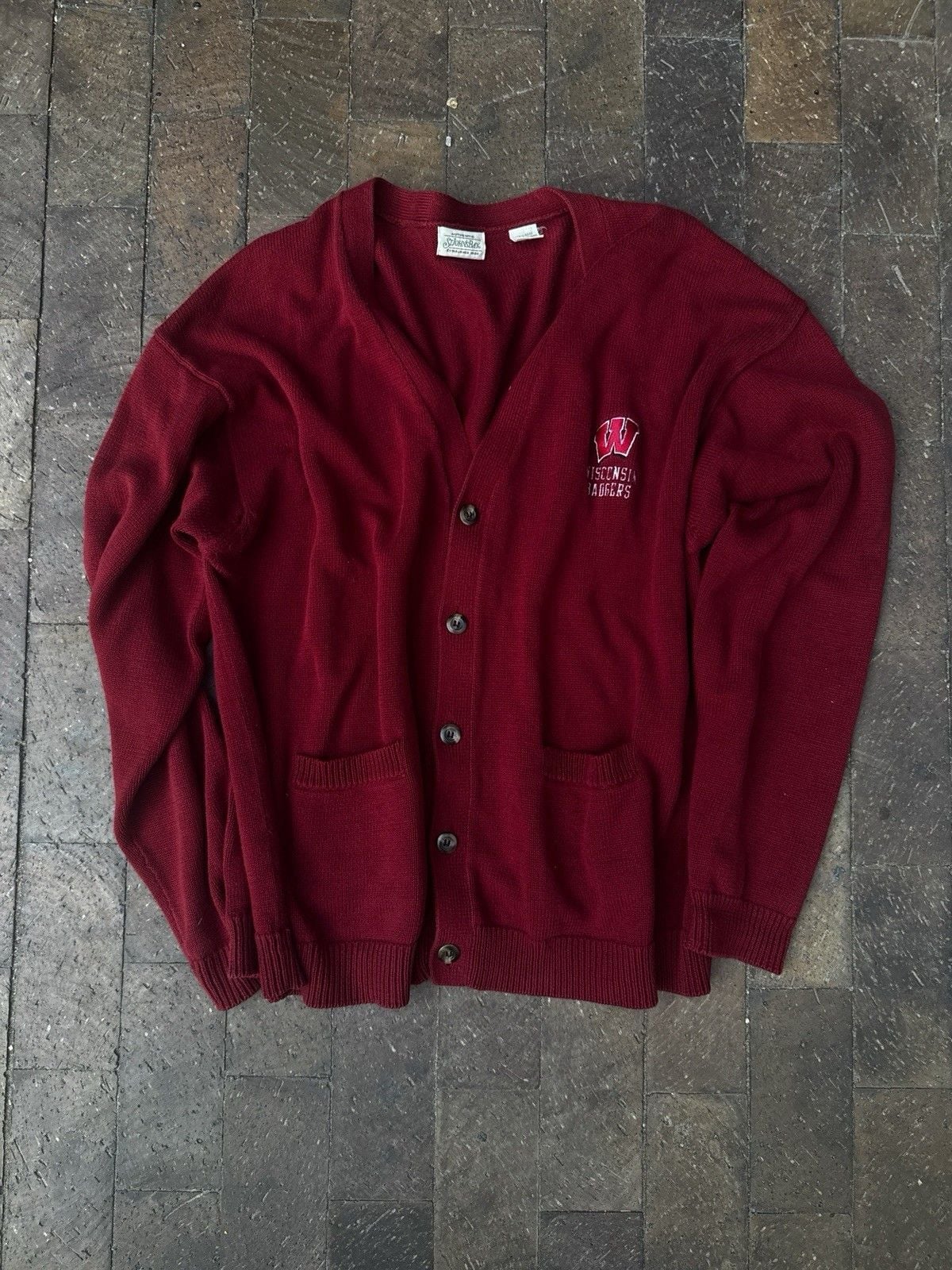 St John's Bay Men's Vintage Wisconsin Sweater Size XXL 2