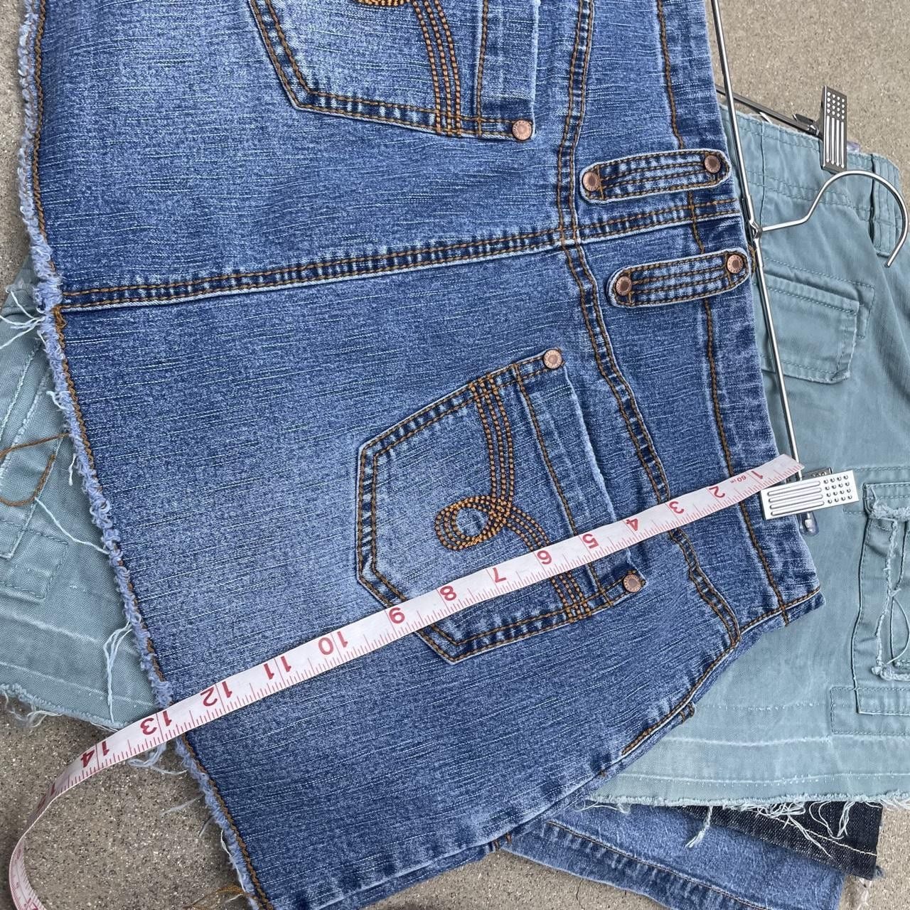 2000s denim mini skirt 8