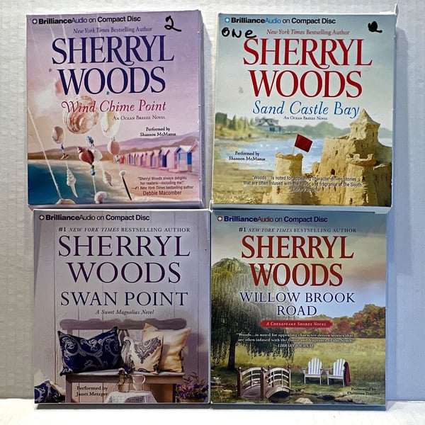 Sherryl Woods Willow Brook Road Chesapeake Shores Abridged Audio CD 5h 6m