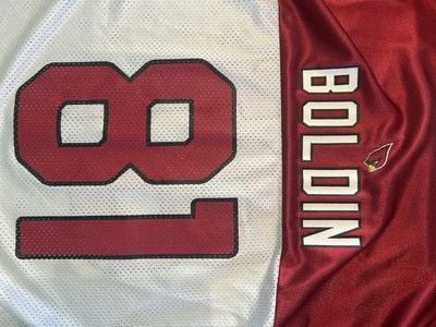 100% Authentic Reebok Arizona Cardinals NFL Anquan Boldin #81 Jersey adult L 6
