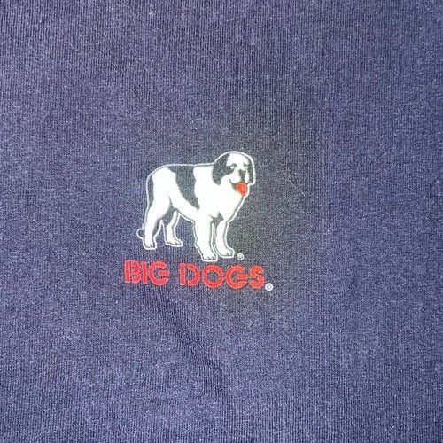 Big Dogs Brand T Shirt Blue XXL Man Cave Rules Graphic T 3