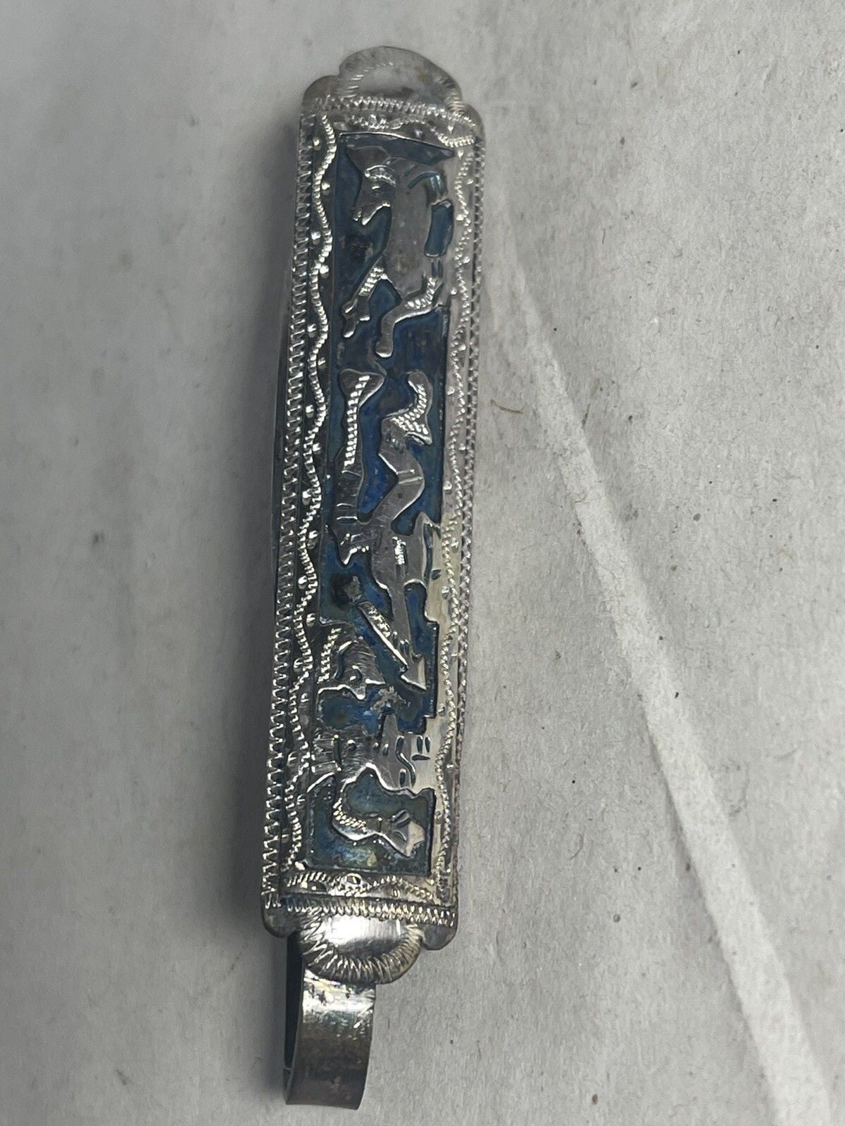 Sterling Silver 925 Native Southwestern Pendant Pin 3