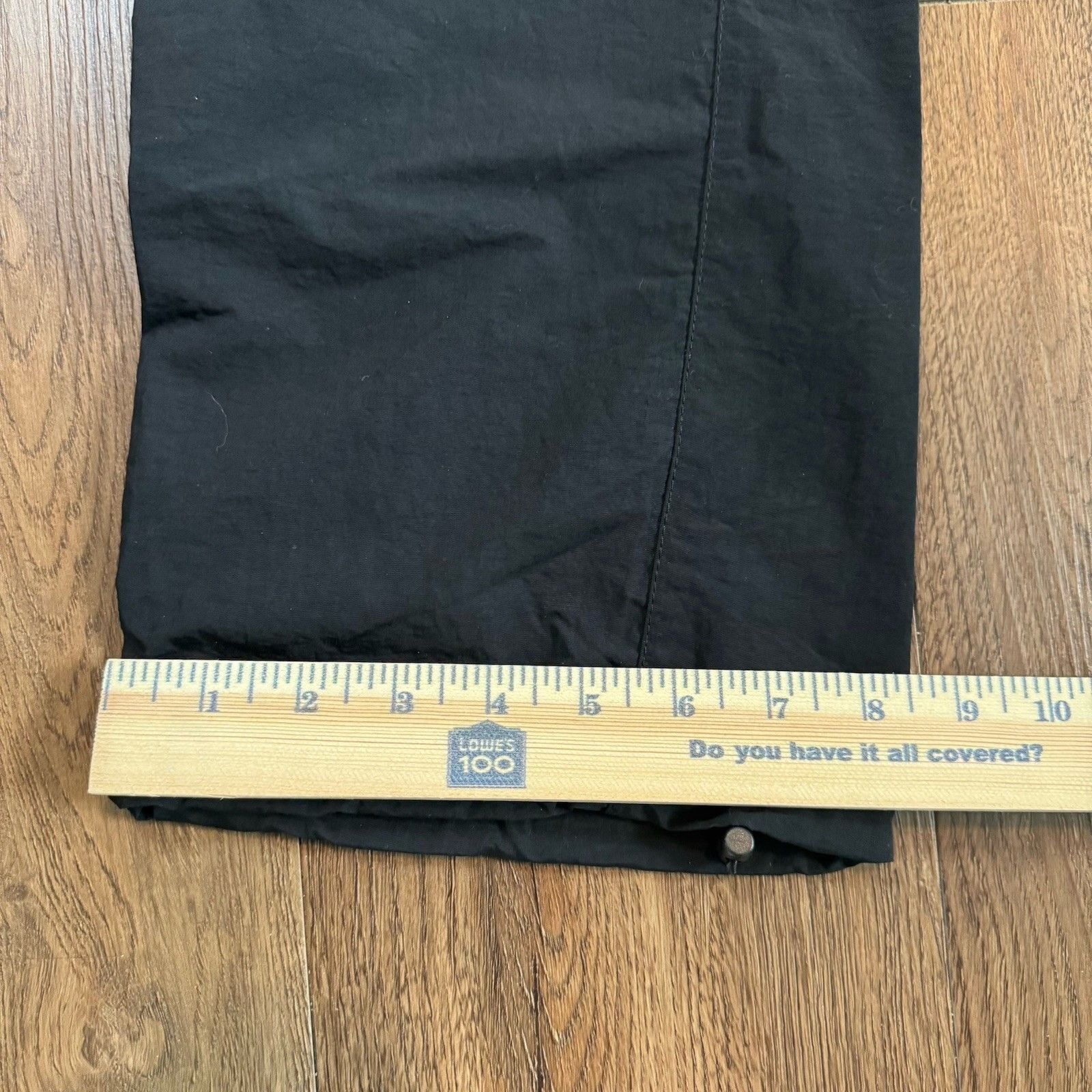 Nylon Crinkle Sonneti London Mens Cargo Joggers Black XL Gym Attire Straight Fit 8
