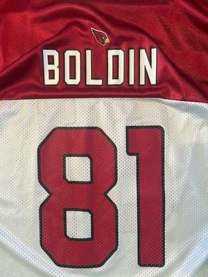 100% Authentic Reebok Arizona Cardinals NFL Anquan Boldin #81 Jersey adult L 7