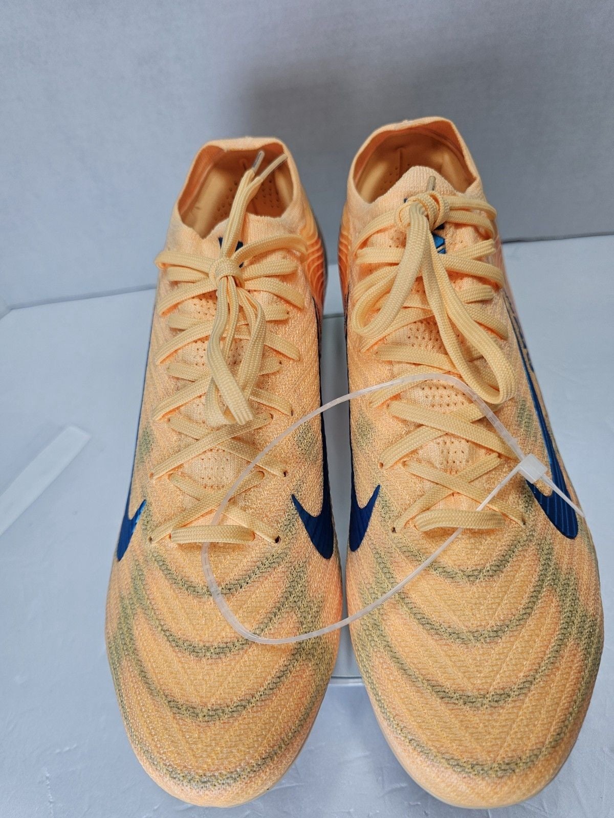 Nike Mercurial Vapor 16 Elite FG Mbappe US 9 Melon Tint Soccer Cleats FQ8683-801 7