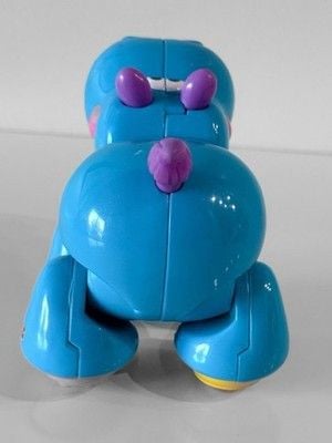 Fisher Price Blue Hippo Amazing Animal Clicking Moving Animal 5