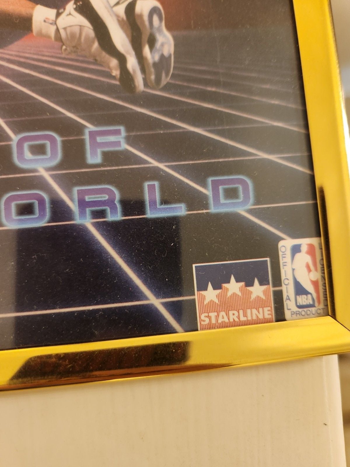 Michael Jordan Chicago Bulls "Out of This World" Starline NBA Basketball Poster 3