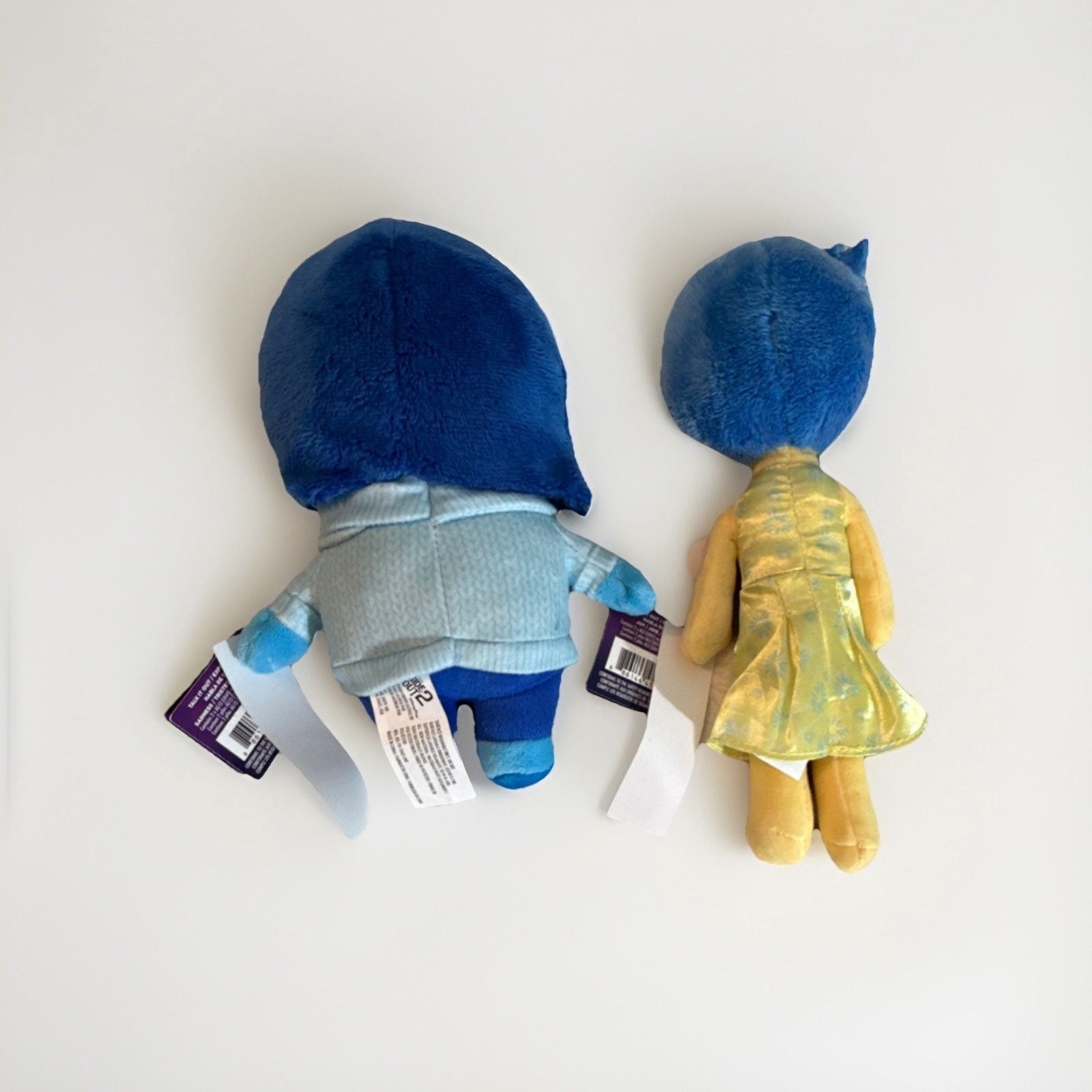 Disney Pixar Inside Out 2 Sadness and Joy Talking Plush Toys Small 2024 2