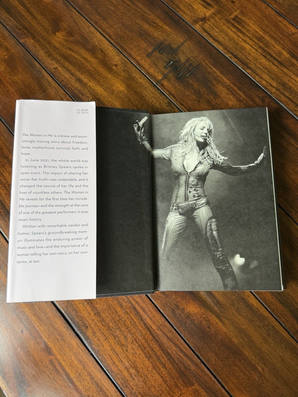 Britney Spears The Woman in Me Hardcover + NSYNC McDonald’s 2000 Promo CD Y2K 13