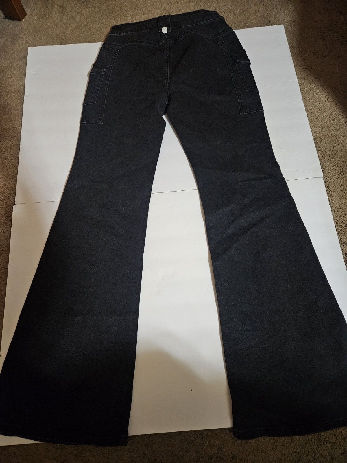 Shein Womens Black Jeans Size 32 3