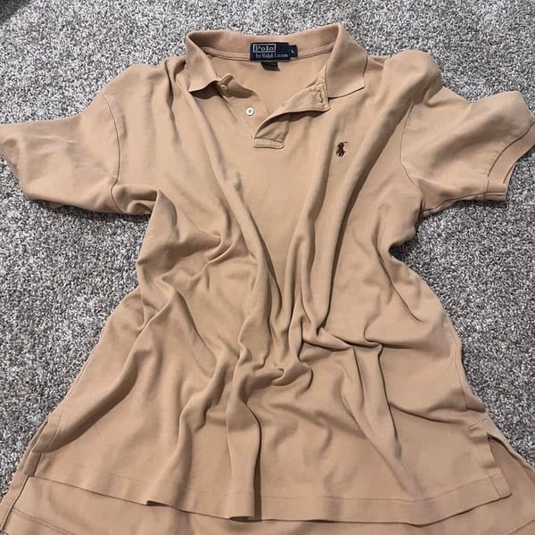 Tan Polo by Ralph Lauren 
flawless