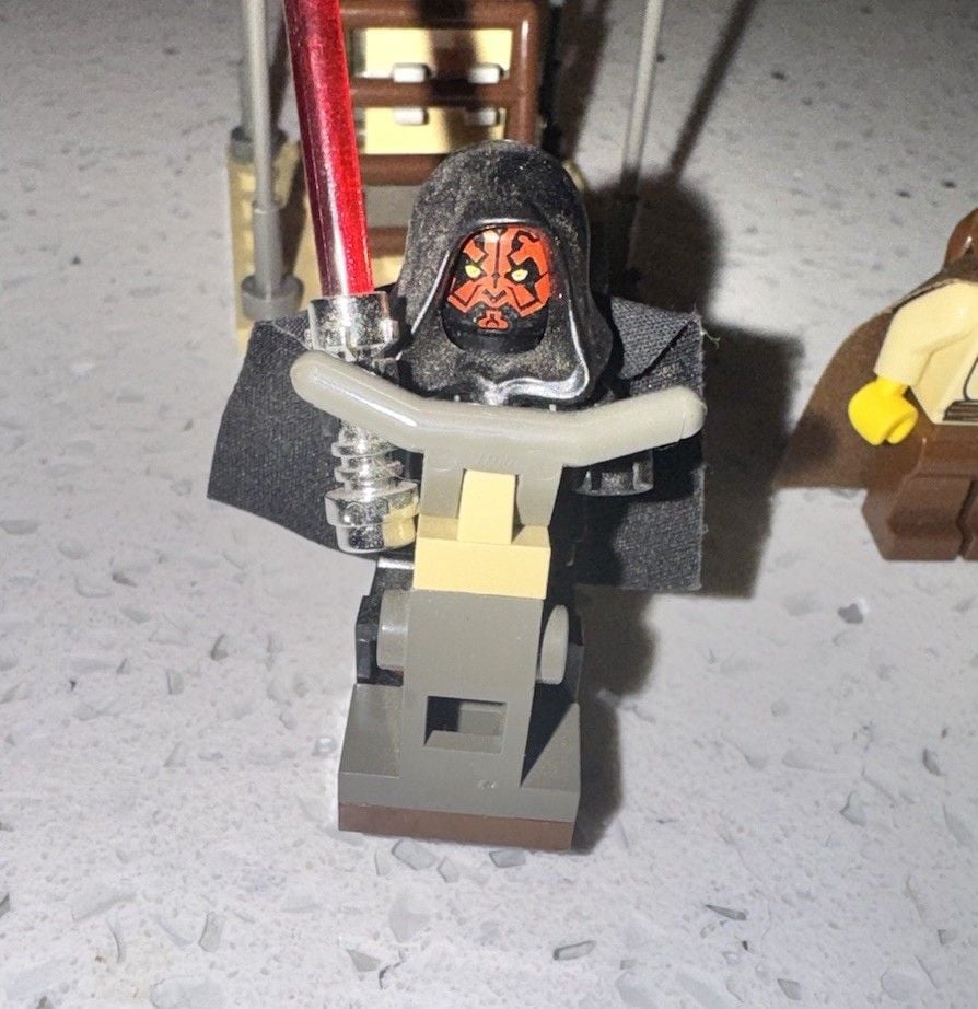 Star Wars Lego 7101 Qui-Gon vs Darth Maul Lightsaber Duel (1999) NO Box/Manual 3