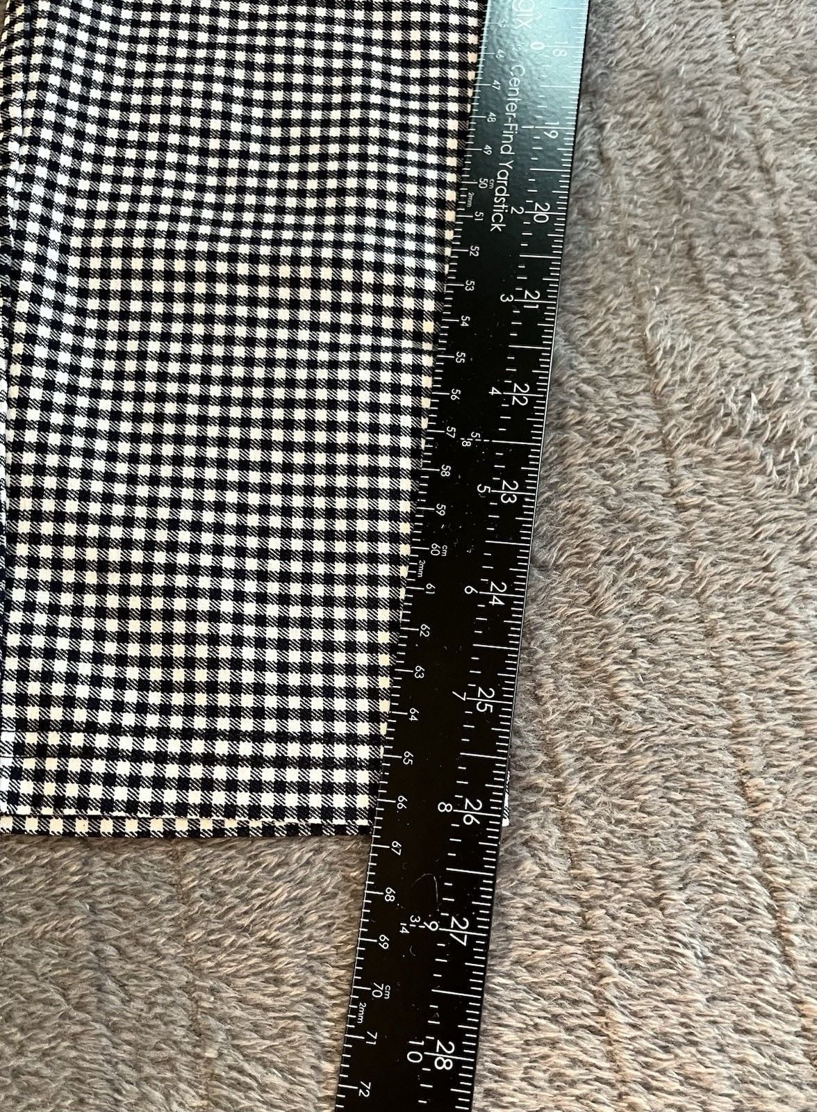 Womens Tommy Hilfiger Black & White Gingham High-Waisted Pixie Ankle Pants Sz 8 12