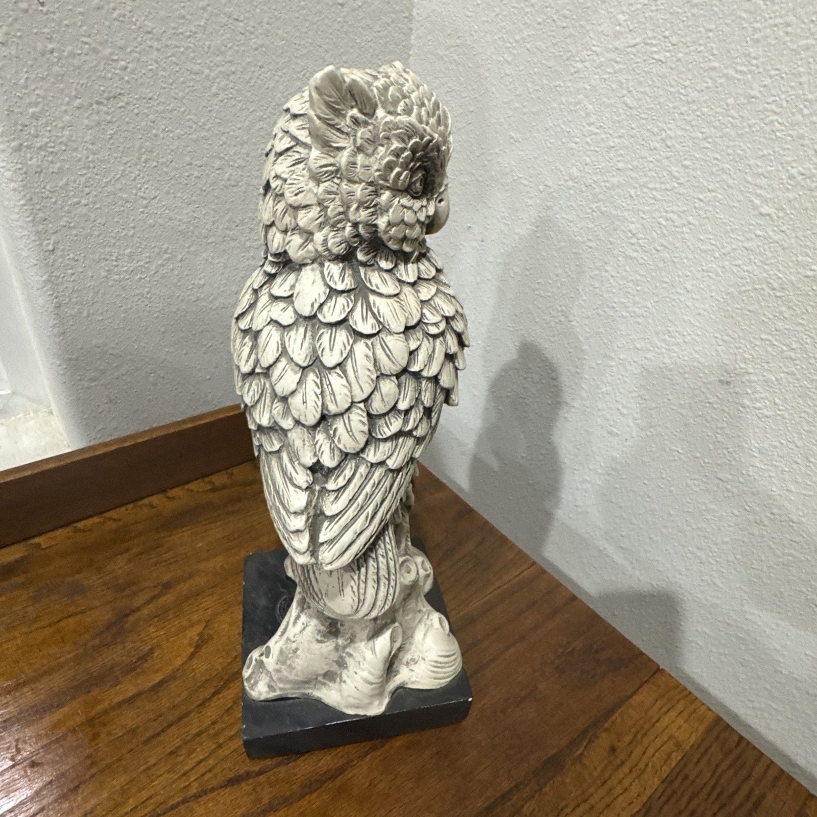 MCM 60’s Marwal 14” Owl Sculpture on 5.5” Base Gothic Halloween Revival 5