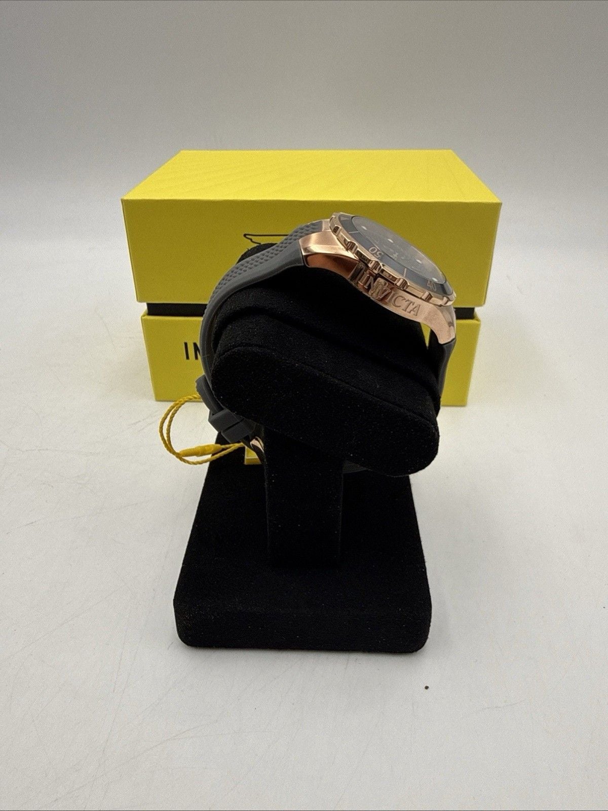 Invicta Angel Women’s Quartz Watch 40310 Charcoal Dial Rose Gold 38mm New In Box 7