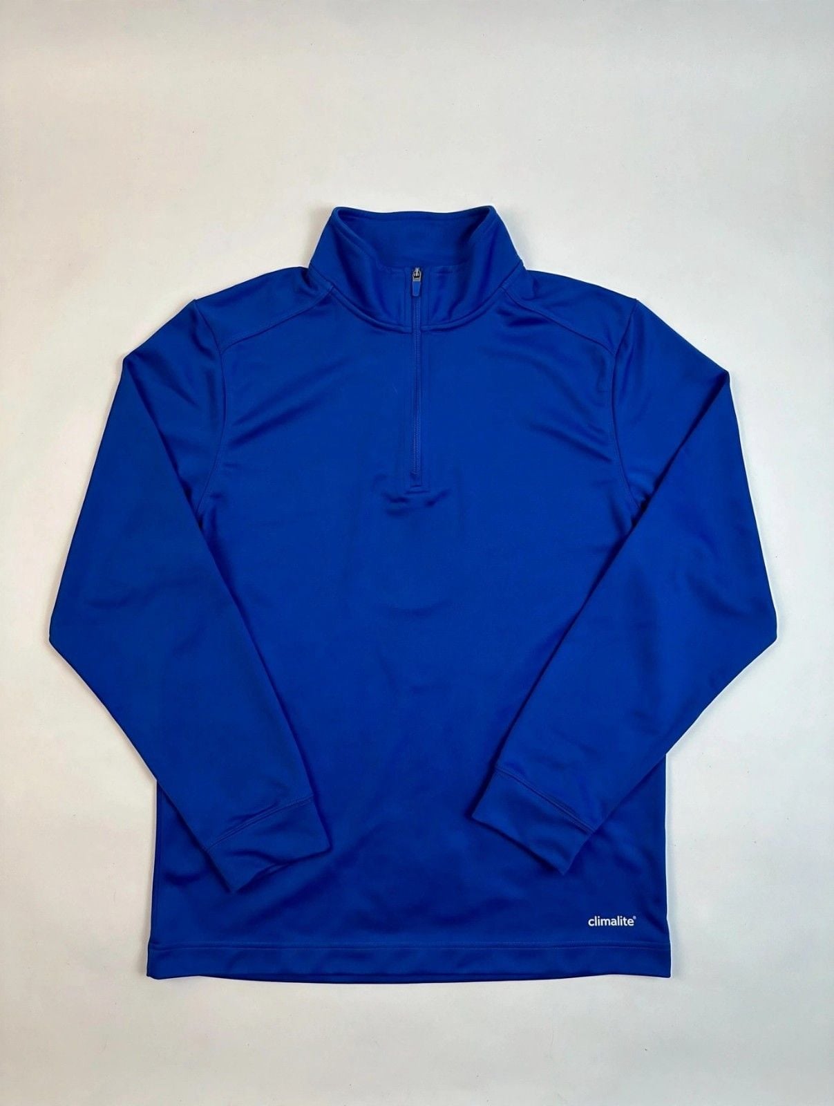 Adidas Women's Oklahoma City Thunder Quarter Zip Pullover Size S Blue 4