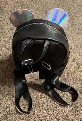 Disney Mickey Mouse 2026 Minnie Backpack, Wallet, & Earrings Set Rainbow Prism 3