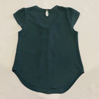 Women's Wild Pine Round-Neck Tulip Sleeve Blouse Top Small 9