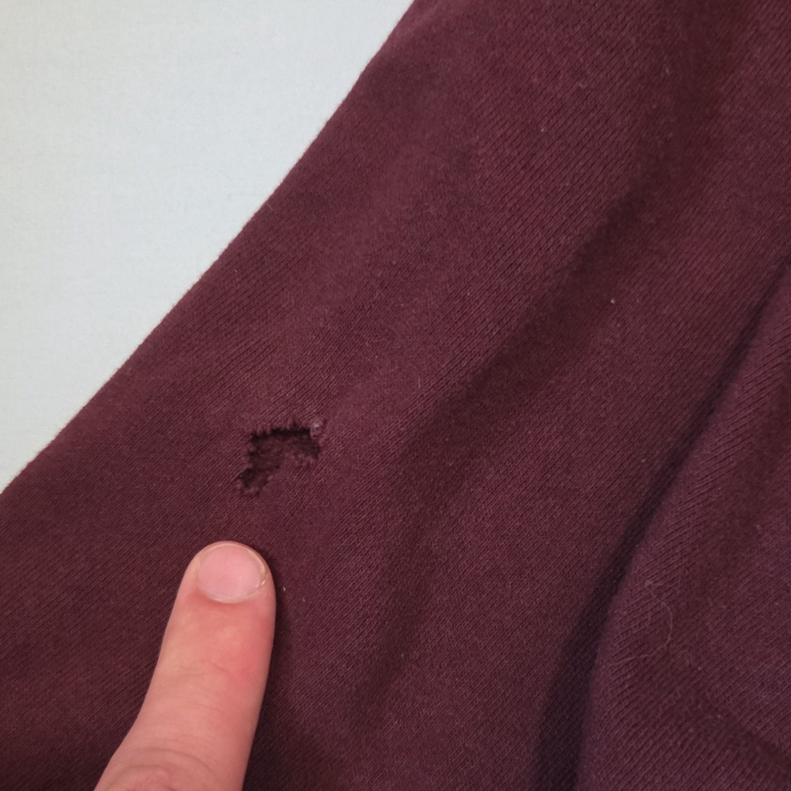 Naruto Shippuden Collection Burgundy Pullover Fleece Hoodie XL Graphic Pocket 8
