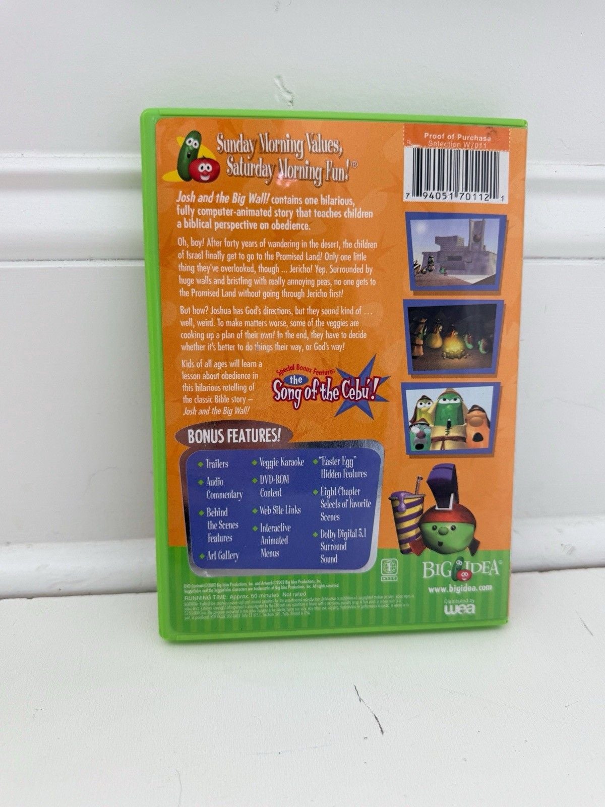 Veggie Tales: Josh And The Big Wall (DVD) - A Lesson In Obedience 2