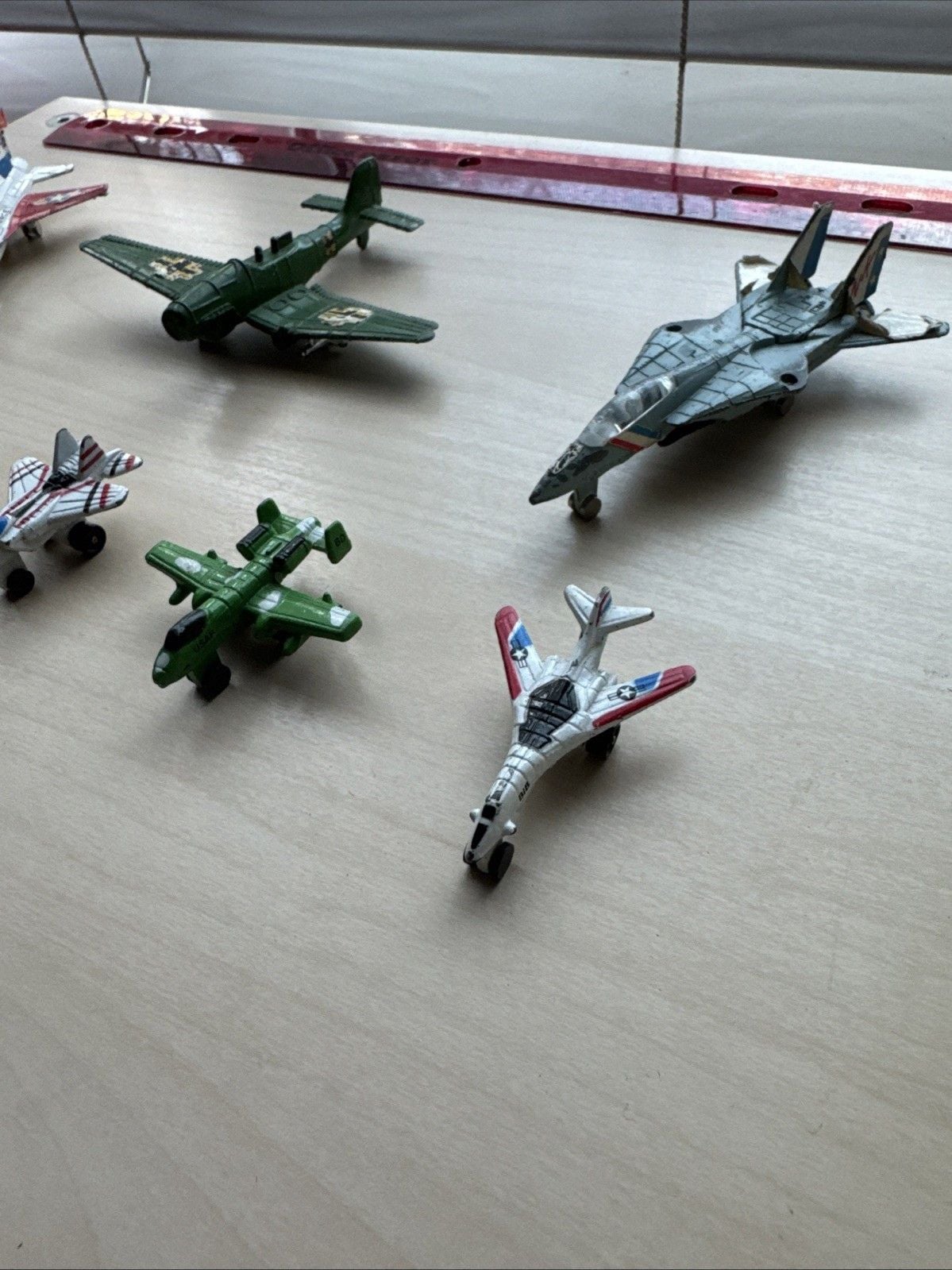 Diecast Airplane Jet Lot Military Jets Planes Die Cast Aircrafts 5