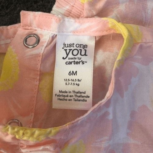 Carter’s and Mud Pie Baby Girl 6M Outfits 10