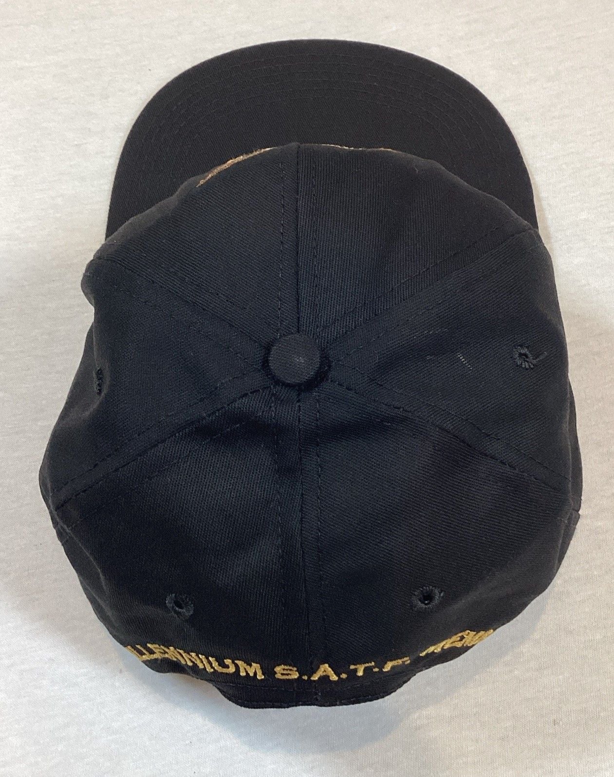 VTG NRA Millennium Benefactor Member Hat Snapback Black Eagle Flag USA Excellent 6