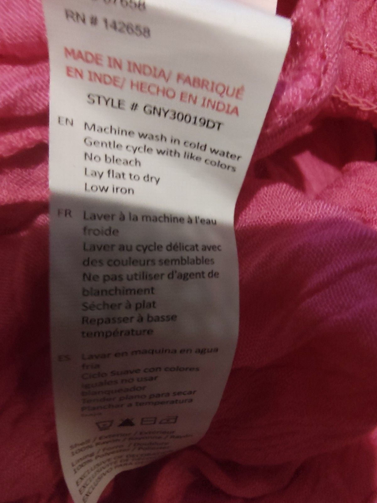 Charlotte Russe Beautiful Hot Pink Crochet Halter Ruffled Crinkle Dress Size XL 9
