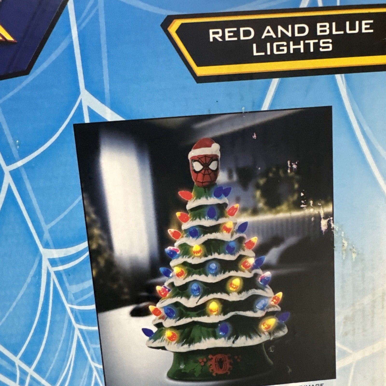 Spiderman Light Up Ceramic Holiday Christmas Tree Tiktok Miles Morales Limited 6