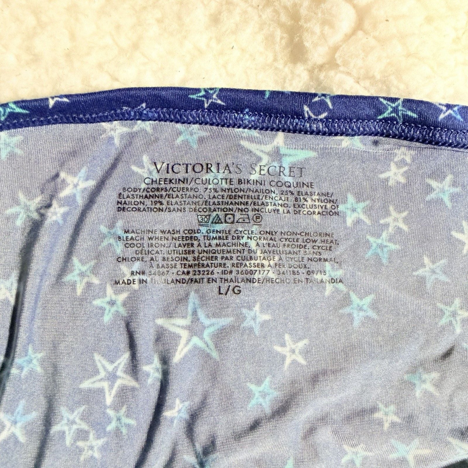 2015 NWOT Victoria's Secret Body by Victoria Wireless Lace Star Bra Set 36C/L 4