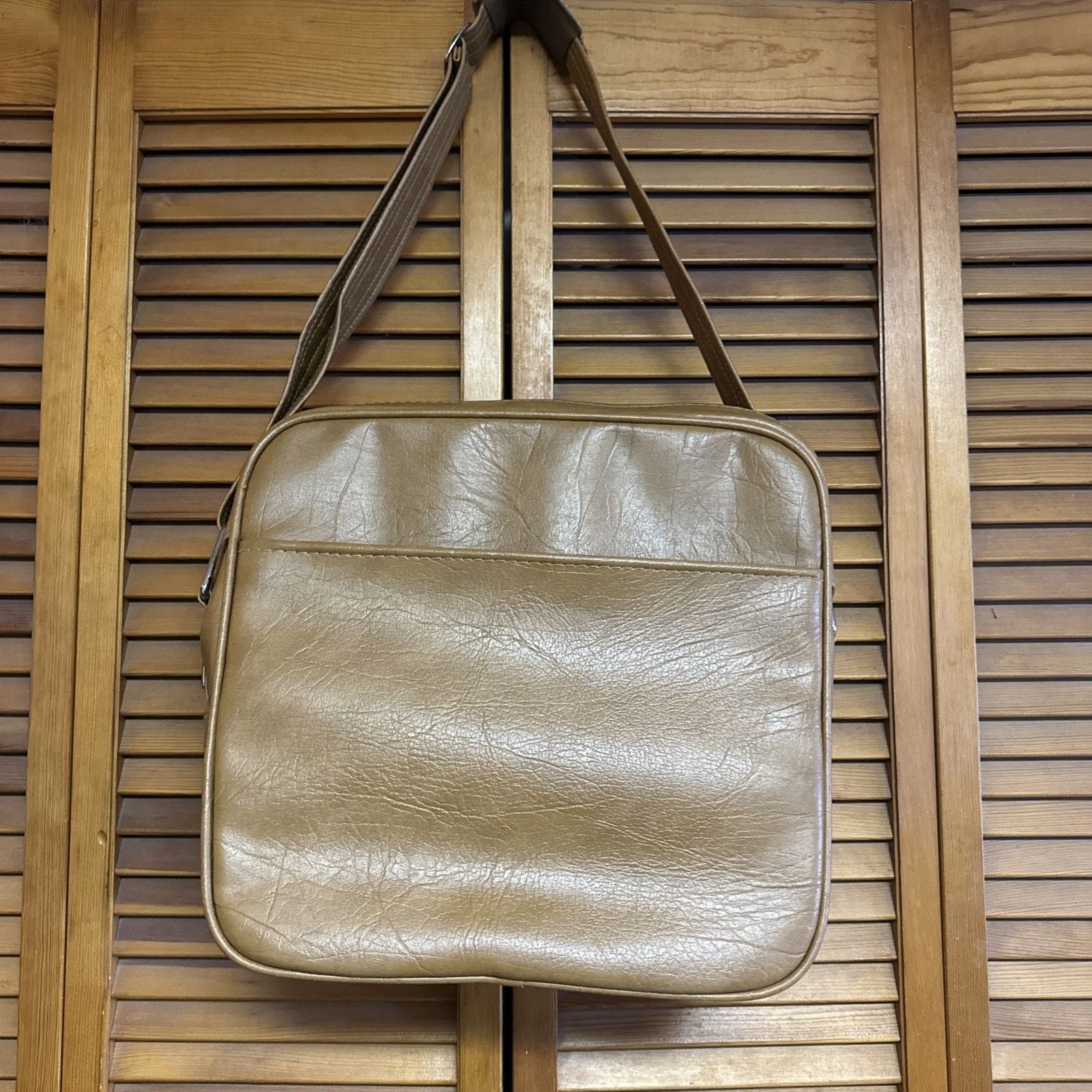 Vintage SAMSONITE Brown Shoulder Bag Carry on Luggage Tote Silhouette Classic 6