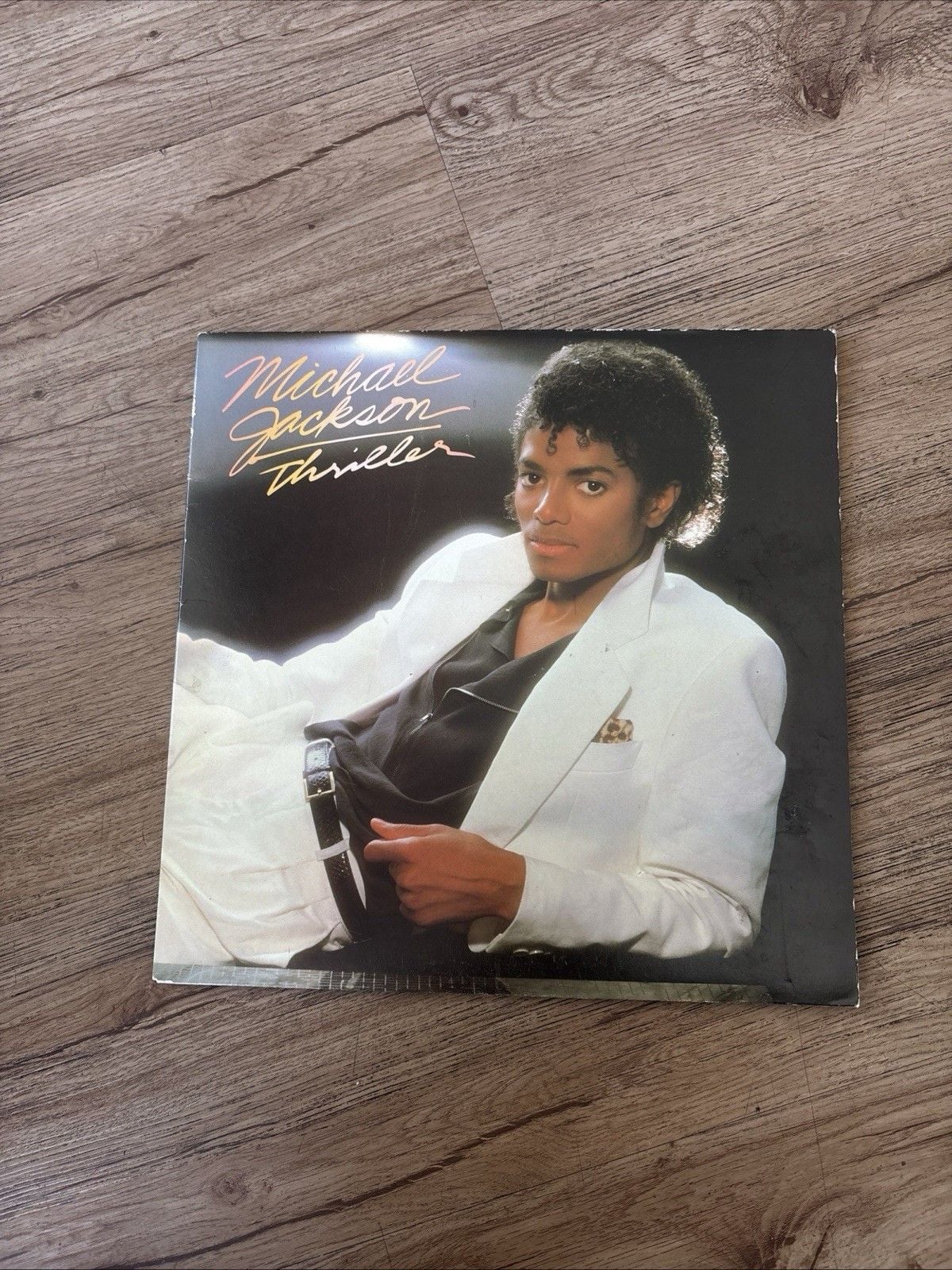 1st Press Misprint Error 1982 Michael Jackson Thriller QE38112 LP RARE Vinyl 1