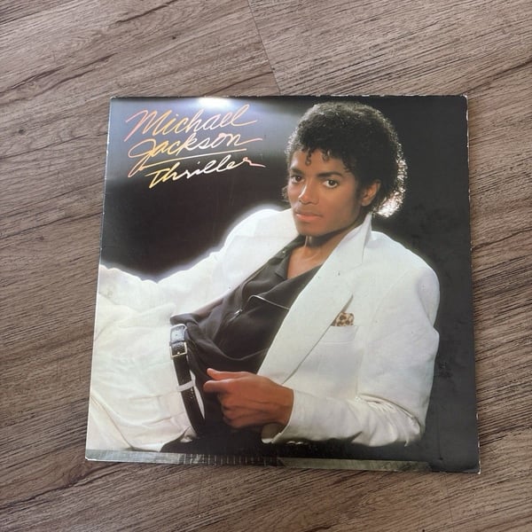 1st Press Misprint Error 1982 Michael Jackson Thriller QE38112 LP RARE Vinyl