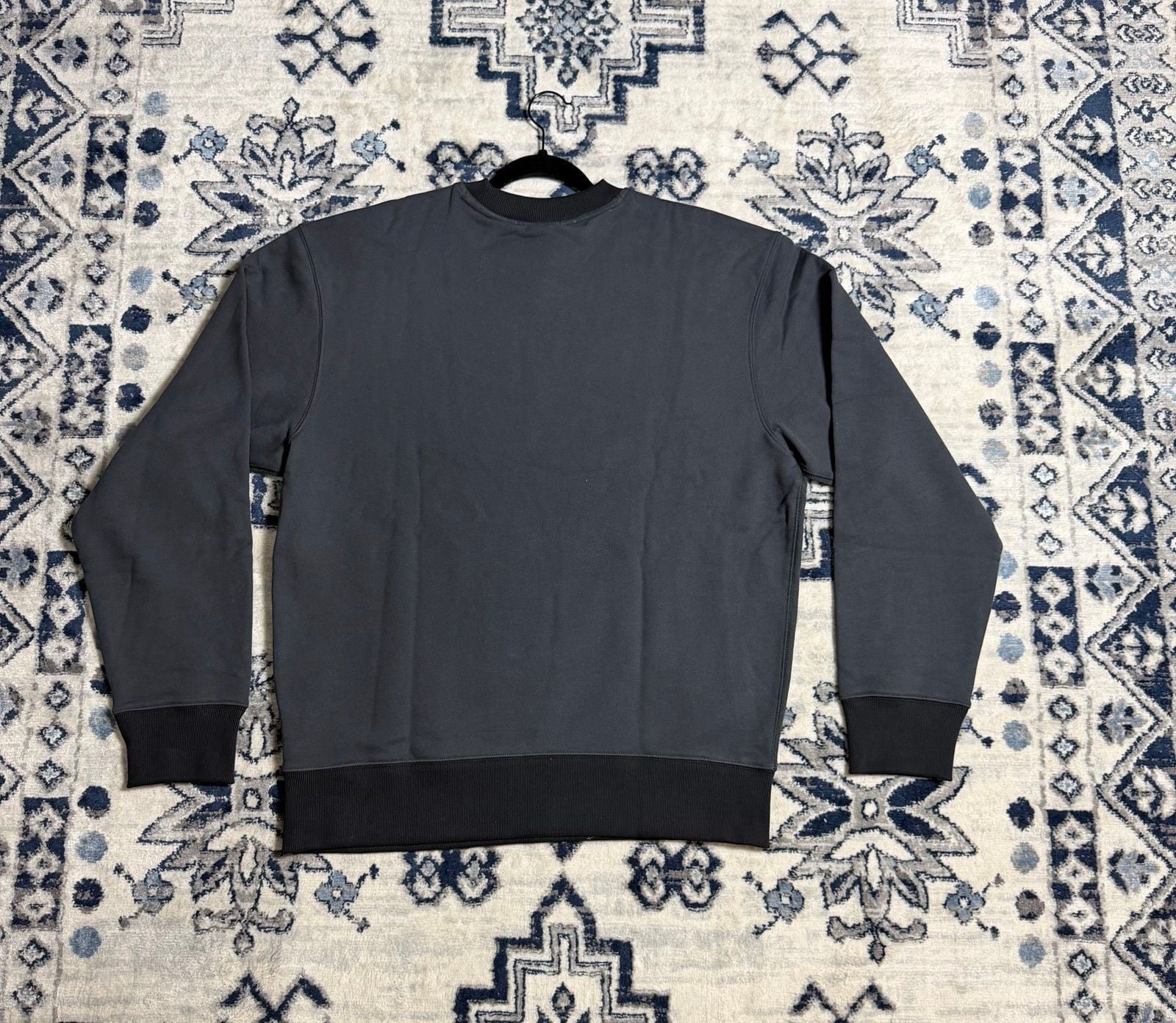 Adidas LFC Crewneck Sweatshirt size Medium Black Cotton Polyester 7