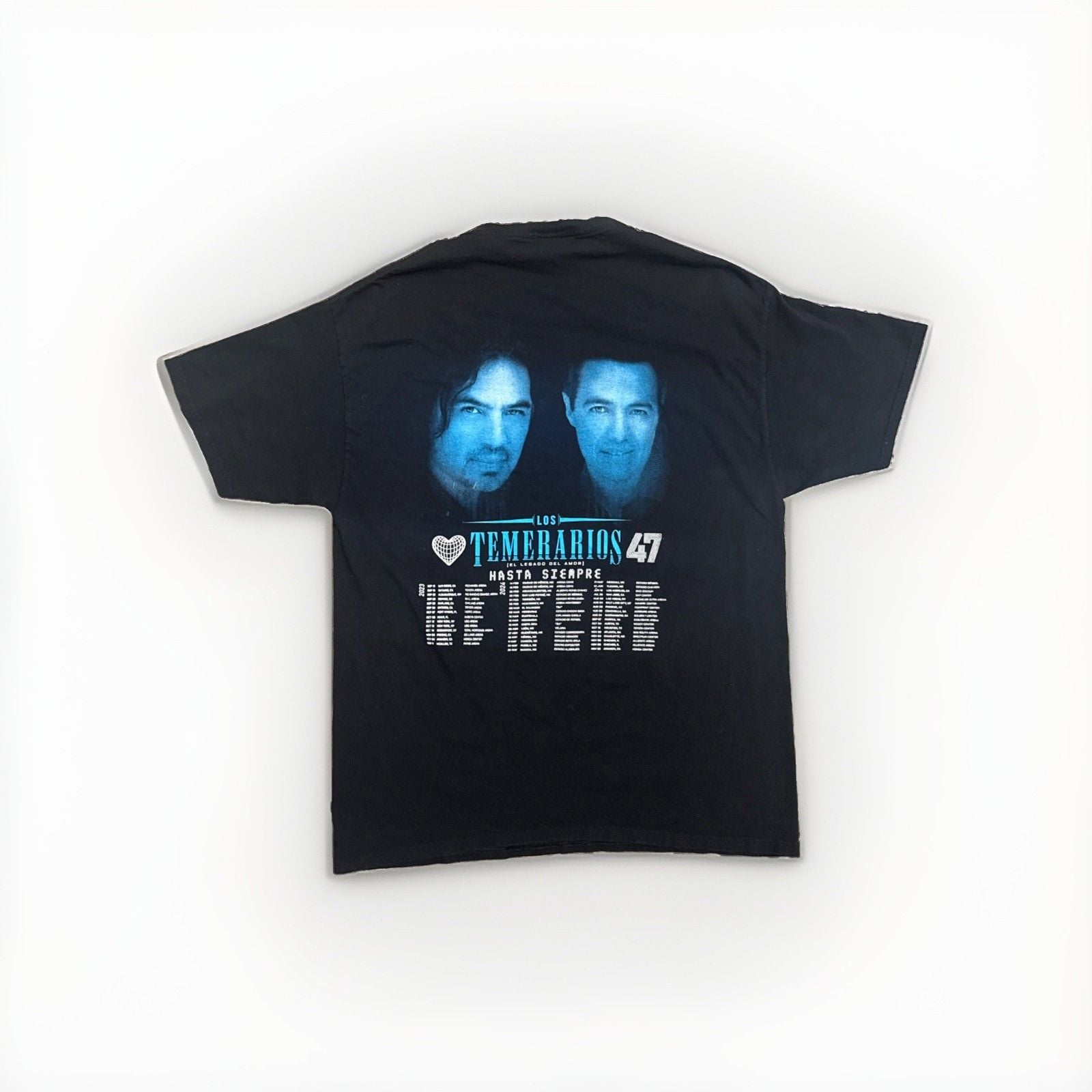 Los Temerarios ‘El Legado Del Amor 2023 Tour’ Size L Shirt 5