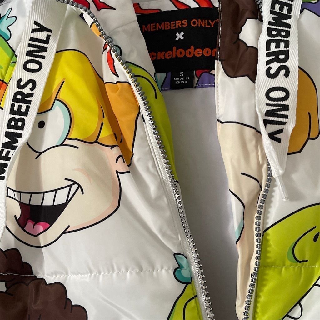 Members Only Women's Rugrats Bomber Jacket Multicolor Size S 4