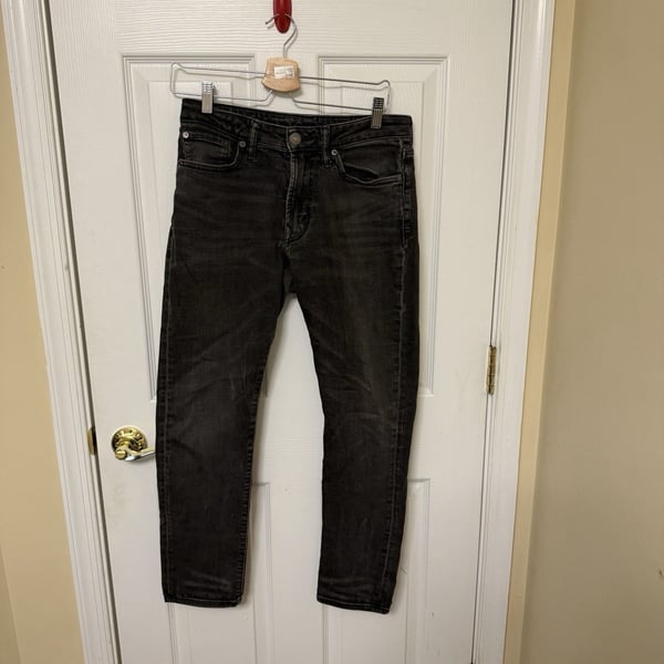 Men’s American eagle Black jeans 29x30 Next Level Flex Slim