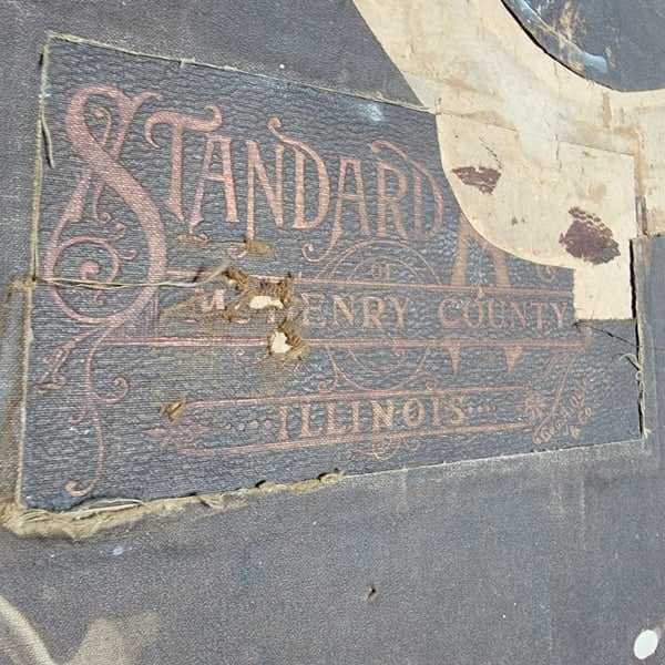 Antique Standard Atlas Plats Of Mchenry County Illinois 1905 Geo. A. Ogle Co.