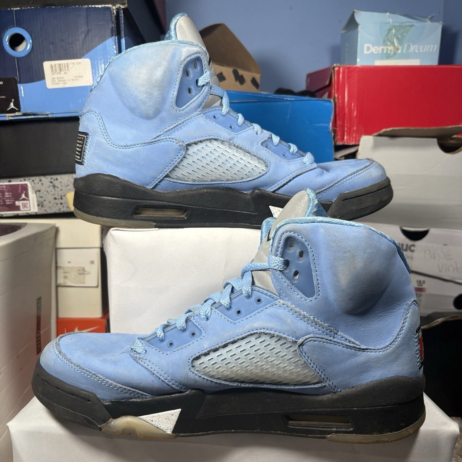 Size 9 - Jordan 5 Retro SE Mid UNC 3