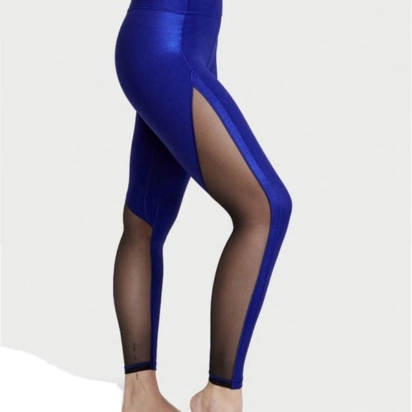 New Victoria's Secret Size 6 MESH SHINE LEGGINGS Free Delivery