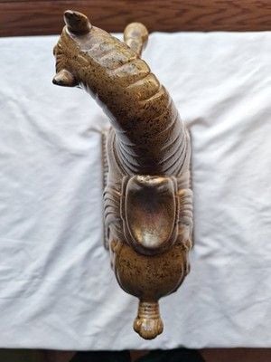 Rare Tang Dynasty War Horse Ceramic Sculpture 6