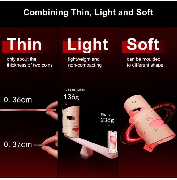 LED Light Therapy Facial Mask 5