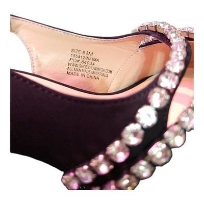 Dominique Nicole “Naima” Rhinestone Slingbacks – Size 6.5M – Show-Stopping Glam 5